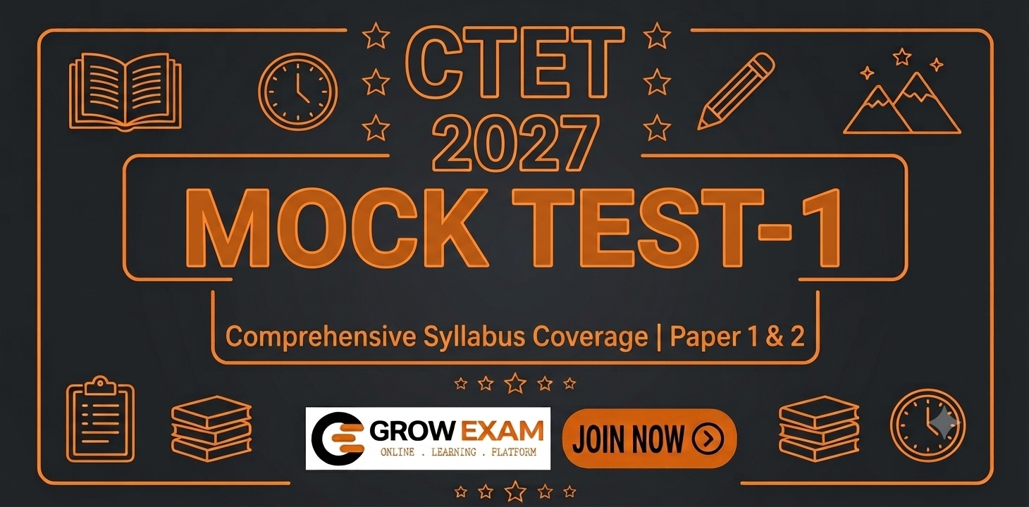 CTET Mock Test 1